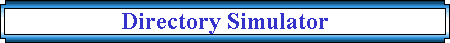 Directory Simulator